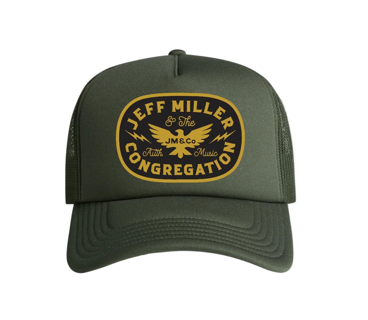 Foam Trucker - Cypress - Gold Patch