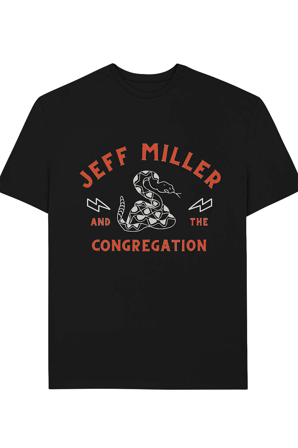 T-shirt- Black- Rattler