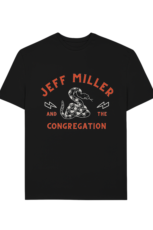 T-shirt- Black- Rattler