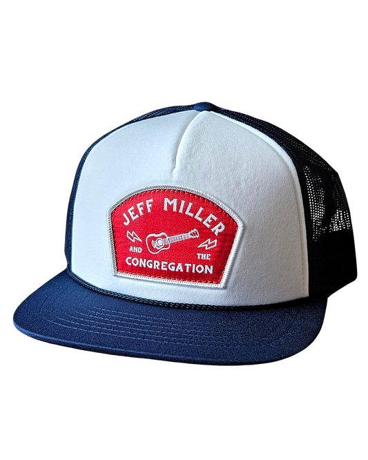 Trucker Blue/White Foam (Guitar)