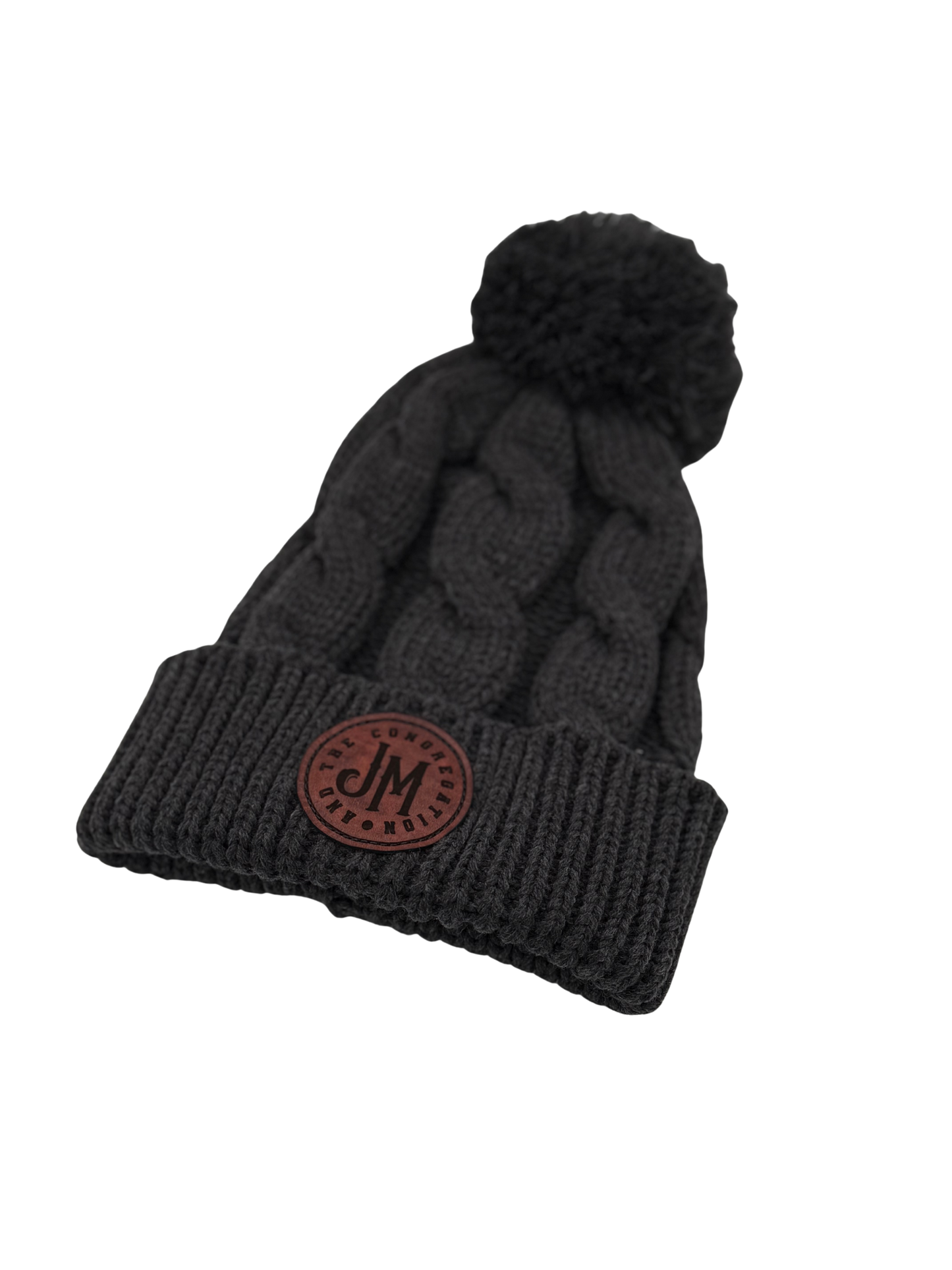 Beanie Pom (Grey)