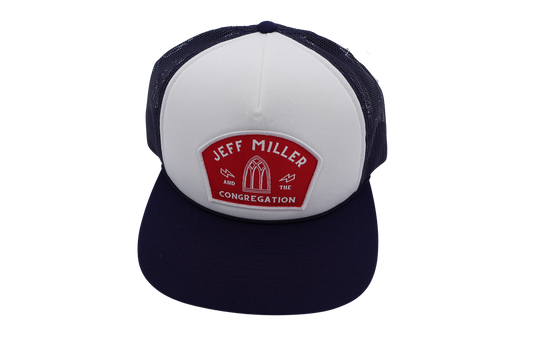 Trucker Blue/White Foam (Window)