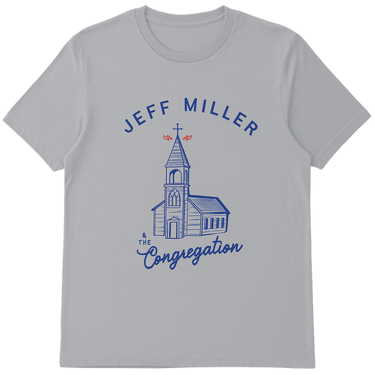 T-shirt- Grey- Church