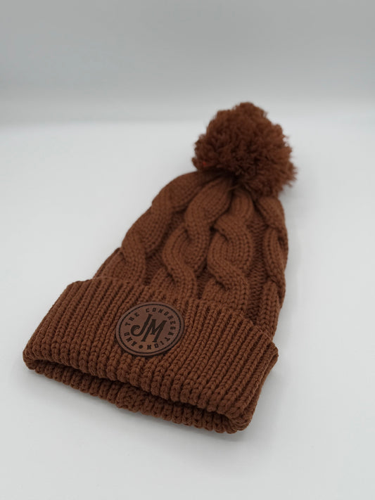 POM POM Beanie- RUST