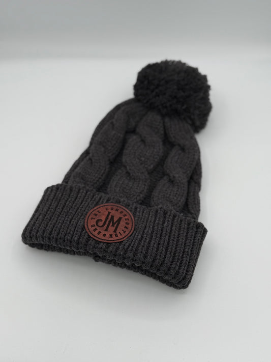 POM POM Beanie- GREY