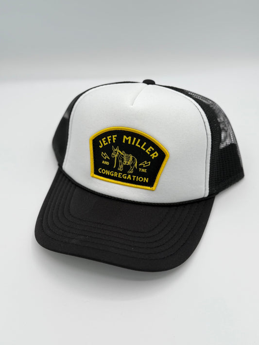 HAT- OTTO- BLACK/WHITE