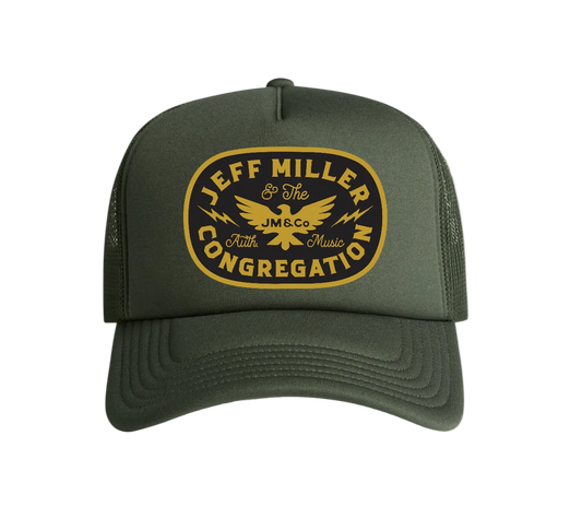 Foam Trucker - Cypress - Gold Patch