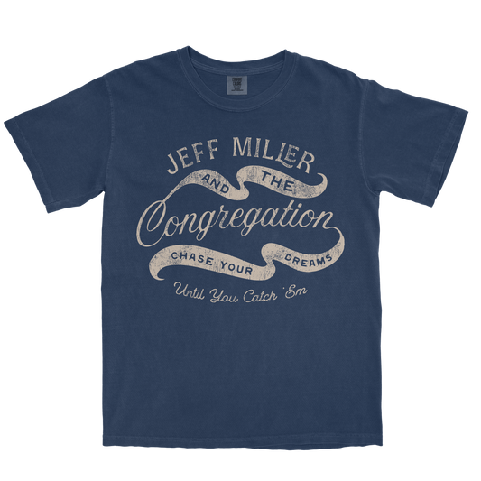 T-shirt- Blue- Chase Your Dreams